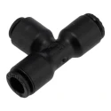 Legris LF 3000 Series Pneumatic Fitting Push In 6 mm Tube Connection G Nickel Plated 3104 06 04