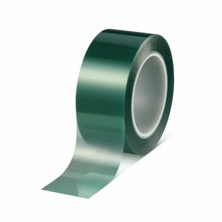 Tesa Green Masking Tape 50mm Width x 66m Length Silicone Adhesive 4N/cm Tensile Strength 75N/cm 0.08mm 50600-00001-00