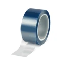 Tesa Blue Masking Tape 50mm Width, 66m Length, Silicone Adhesive, PET Backing, 0.06mm Thickness 50650-00001-00