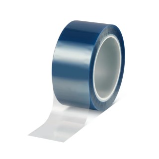 Tesa Blue Masking Tape 50mm Width, 66m Length, Silicone Adhesive, PET Backing, 0.06mm Thickness 50650-00001-00