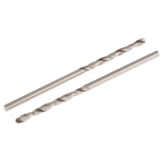 Bosch High-Speed Steel (HSS) Cobalt Drill Bit Set, 49mm Overall Length, 2mm Shank Size, 10 Pieces 2608585874
