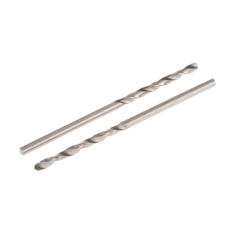 Bosch High-Speed Steel (HSS) Cobalt Drill Bit Set, 49mm Overall Length, 2mm Shank Size, 10 Pieces 2608585874