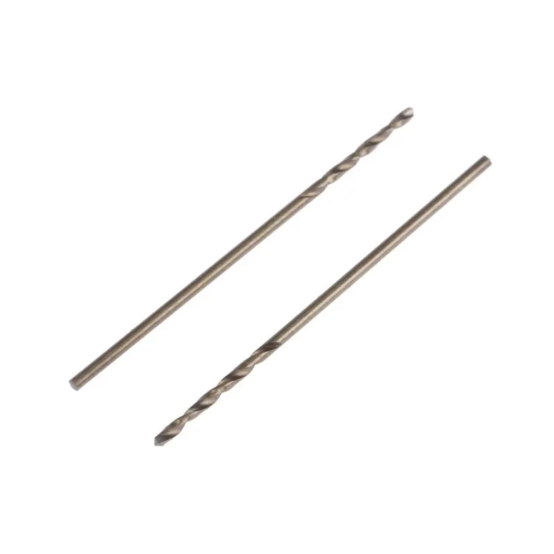 Bosch High-Speed Steel Cobalt Drill Bit 34mm Overall Length, 1mm Shank Size, 10 Piece Set 2608585872
