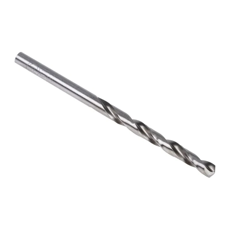 Bosch High-Speed Steel Drill Bit, 5mm Diameter, 86mm Overall Length, Cylindrical Shank, Right-Hand Cutting 2608595062