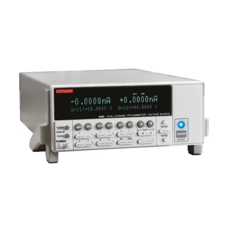 Keithley 6482 Bench Picoammeter, Dual-Channel, 20 mA DC Measurement, LED Display 6482
