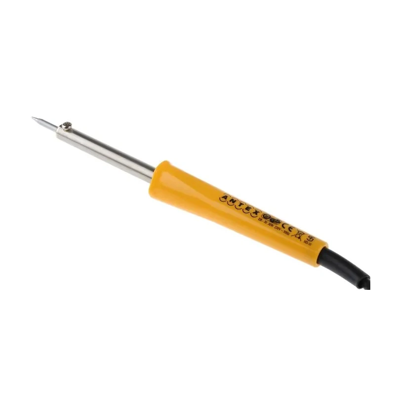 Antex Electronics Electric Soldering Iron, 230V, 30W, UK Plug, Compatible with Antex Soldering Stations SYN242A