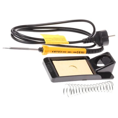 Antex Electronics 18W Electric Soldering Iron Kit 230V Euro Plug CS18 Series K88347A