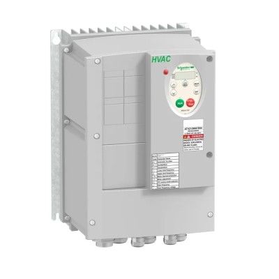 Telemecanique Inverter Drive 1.5 kW 3 Phase 400V AC 3.2 A Wall Mount IP55 ATV212WU15N4