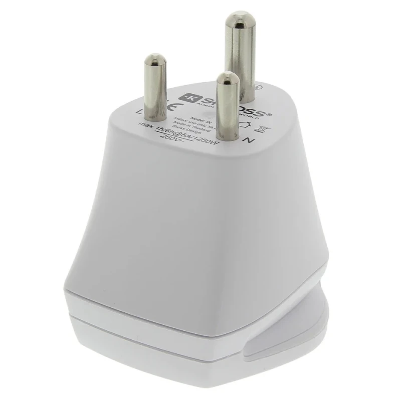 SKROSS World to Euro and International Travel Adapter for Australia, Switzerland, UK, China, USA, Italy, Europe 768-2889