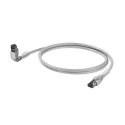 Weidmüller Shielded Screened Cat6 Ethernet Cable 5 m Length Low Smoke Zero Halogen Grey Cat6