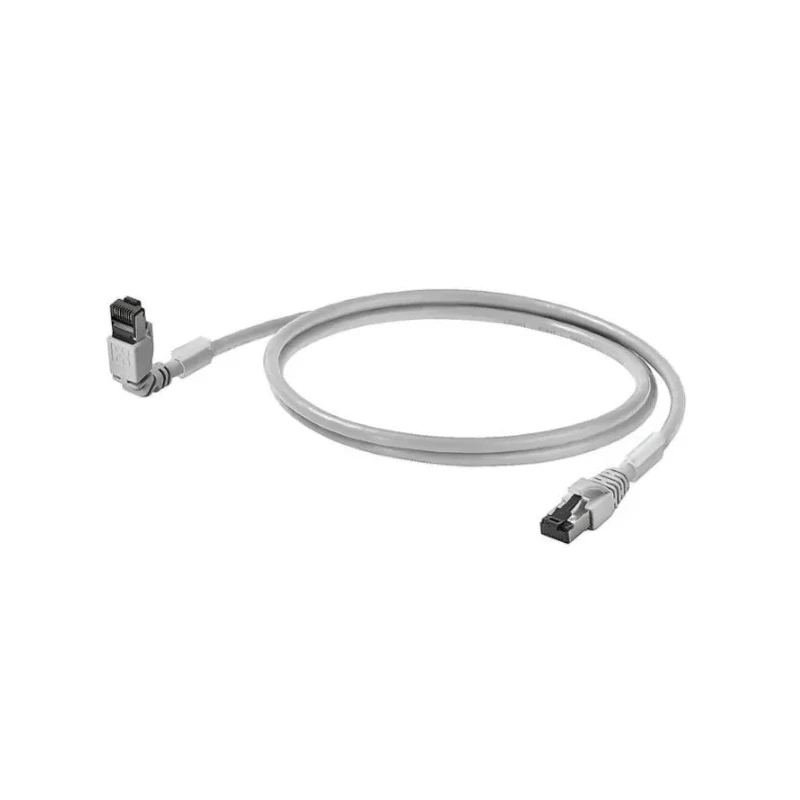 Weidmüller Shielded Screened Cat6 Ethernet Cable 5 m Length Low Smoke Zero Halogen Grey Cat6