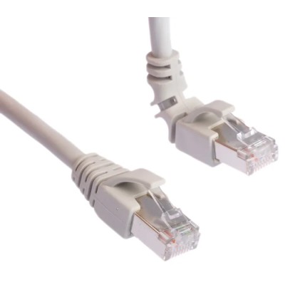 Weidmüller Shielded Screened Cat6 Ethernet Cable, 2 m Length, Low Smoke Zero Halogen Grey Jacket Cat6