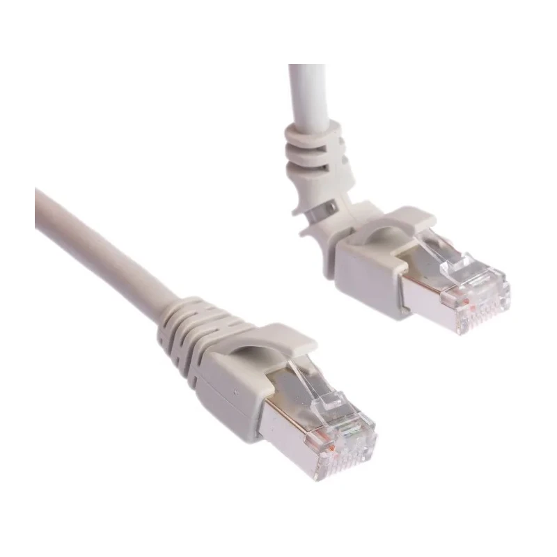 Weidmüller Shielded Screened Cat6 Ethernet Cable, 2 m Length, Low Smoke Zero Halogen Grey Jacket Cat6
