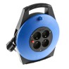 RS PRO 10 m 4 Socket Type E Cable Reel Extension Lead, 230V AC, 10A Current, Polyvinyl Chloride Jacket 768-4450