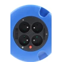 RS PRO 5 m 4 Socket Type E Cable Reel 230V AC 10A Polyvinyl Chloride Jacket 768-4456
