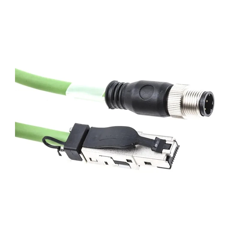 Weidmüller Cat5 Ethernet Cable 4 Core, Green, 1 m Length, SF/UTP Screened, Polyurethane Jacket 1044470010