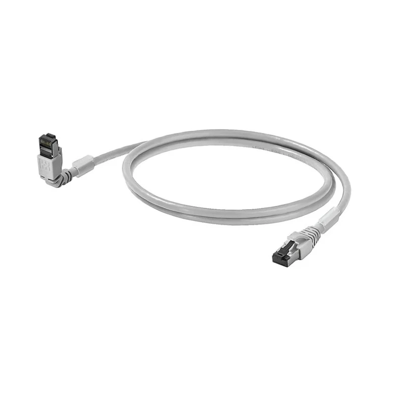 Weidmüller Cat6 Shielded Screened Ethernet Cable, 10 m Length, Low Smoke Zero Halogen Jacket, Grey CAT6
