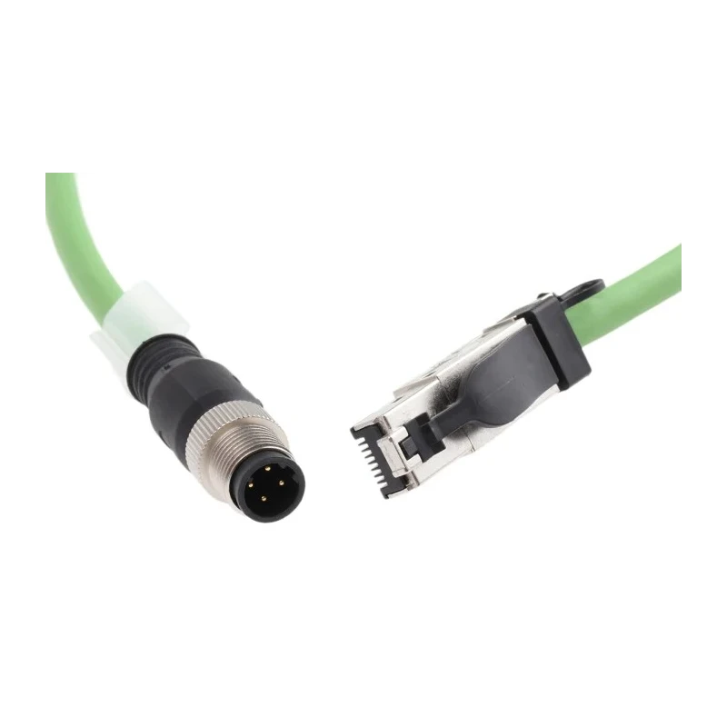 Weidmüller Cat5 Ethernet Cable 4 Core, Green, 1.5 m, SF/UTP Screened, Polyurethane Cat5