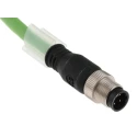 Weidmüller IE Cat5 Shielded Screened Polyurethane Jacket Ethernet Cable 4 Core, Green, 5 m CAT5