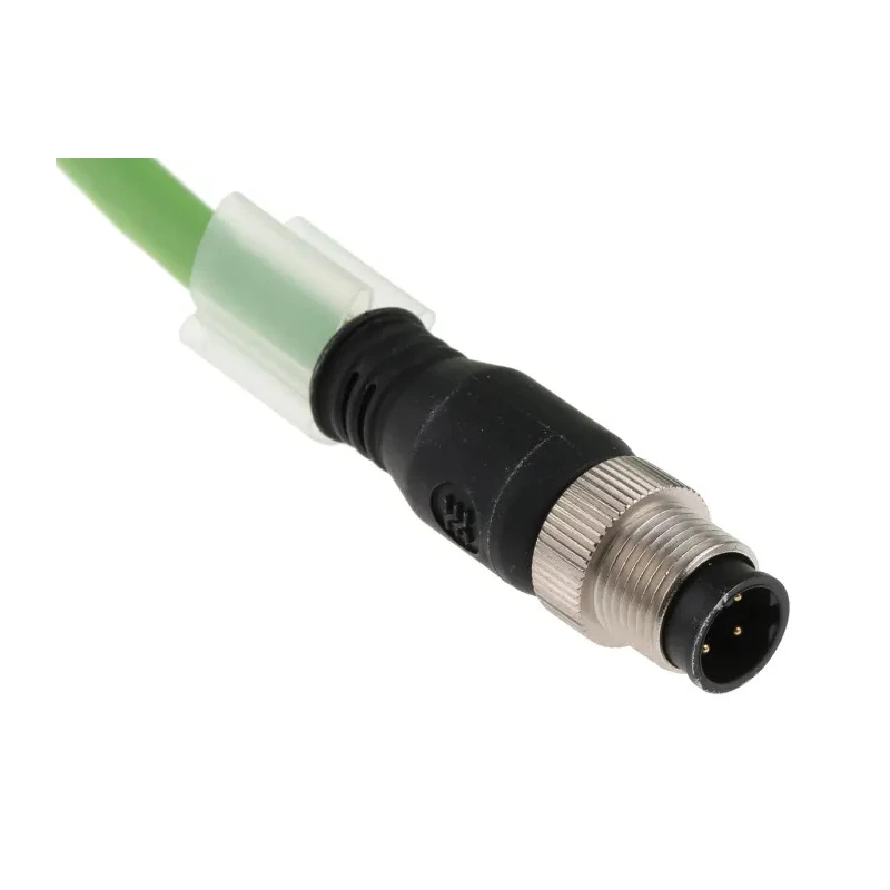 Weidmüller IE Cat5 Shielded Screened Polyurethane Jacket Ethernet Cable 4 Core, Green, 5 m CAT5