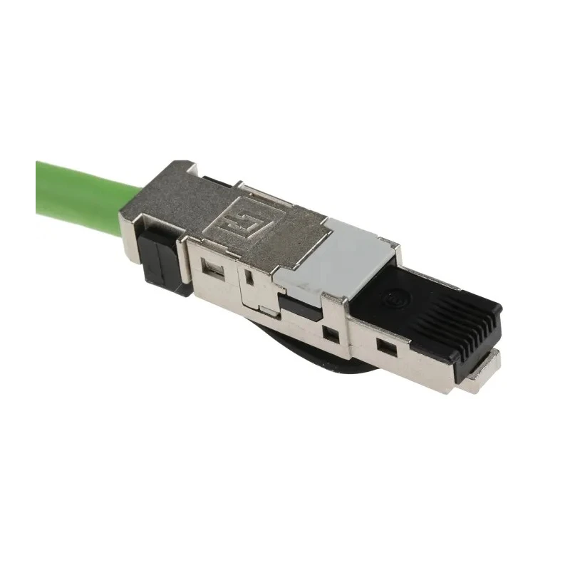 Weidmüller IE Cat5 Shielded Screened Polyurethane Jacket Ethernet Cable 4 Core, Green, 5 m CAT5