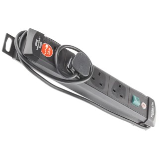 brennenstuhl Premium-Line Extension Lead Kit 1.8 m Cable, 4 Socket Type G British, 230 V, 13A 1951143100