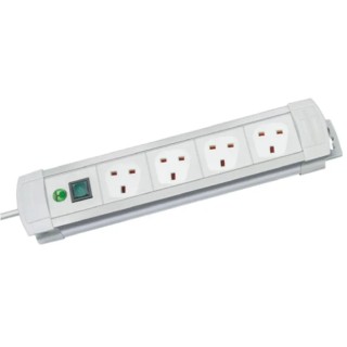 brennenstuhl Premium-Line 1.8 m 4 Socket Type G Extension Lead Kit 230V IP20 1955543100