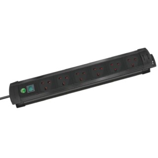 brennenstuhl Premium-Line 3 m 6 Socket Type G British Extension Lead 230V 13A Switchable 1951163100