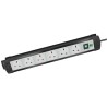 brennenstuhl Premium-Line 3 m 6 Socket Type G Extension Lead Kit, 230V, 13A, Switchable, IP20 1951563100