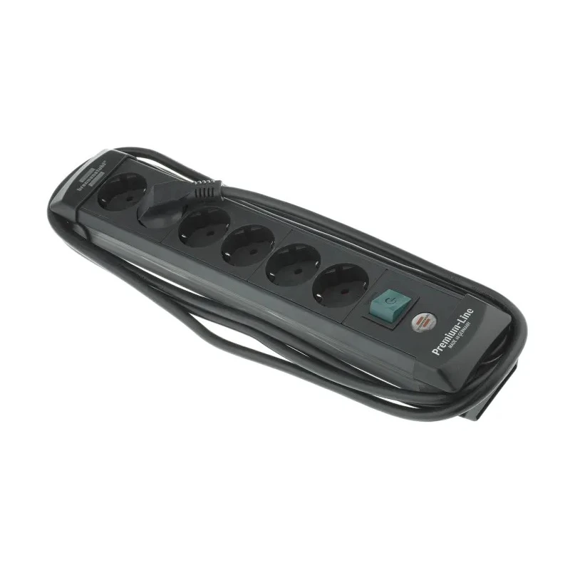 brennenstuhl Premium-Line 3 m 6 Socket Type F German Schuko Extension Lead Kit 230V IP20 1951160100