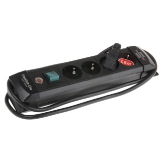 brennenstuhl Premium-Line 1.8 m 4 Socket Type F German Schuko Extension Lead 230V 16A 1951140100