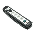 brennenstuhl Premium-Line Extension Lead Kit 3m Cable Length, 16A Current, 6 Socket Type F German Schuko, 230V 1951560100