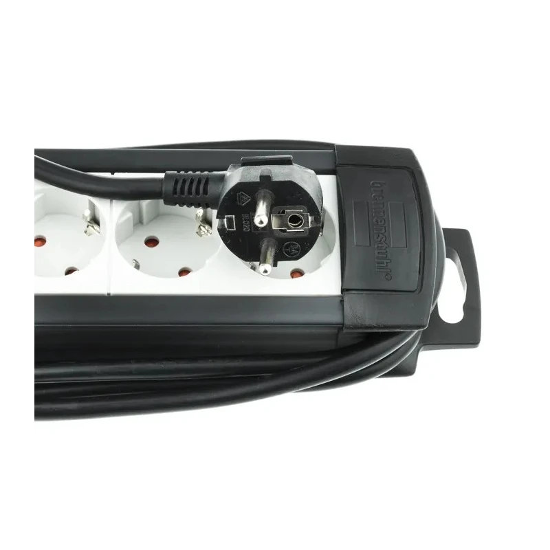 brennenstuhl Premium-Line Extension Lead Kit 3m Cable Length, 16A Current, 6 Socket Type F German Schuko, 230V 1951560100
