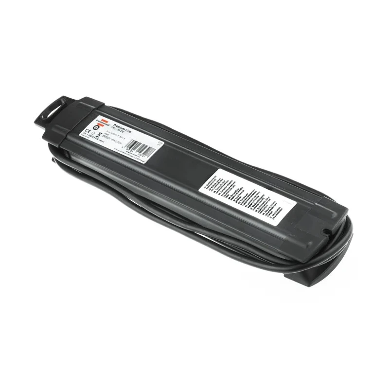 brennenstuhl Premium-Line Extension Lead Kit 3m Cable Length, 16A Current, 6 Socket Type F German Schuko, 230V 1951560100