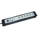 brennenstuhl Premium-Line 3 m 6 Socket Type F German Schuko Extension Lead Kit 230V 10A IP20 1951160401
