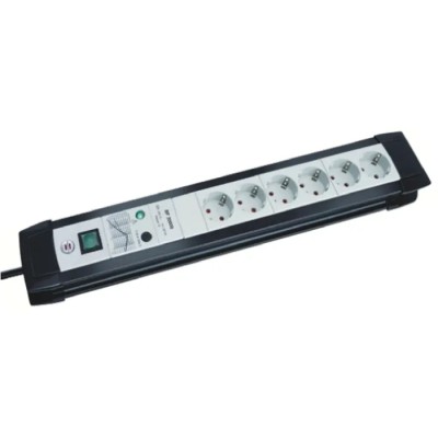brennenstuhl Premium-Line 3 m 6 Socket Type F German Schuko Extension Lead Kit 230V 10A IP20 1951160401