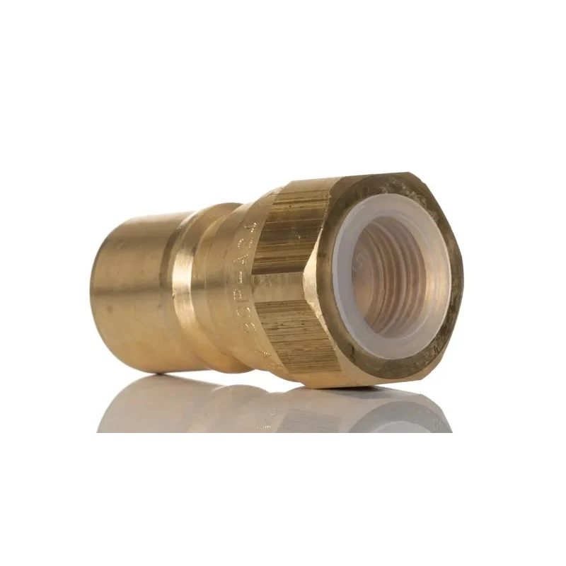 RS PRO Brass Hydraulic Quick Connect Coupling Male BSP 3/8 in 160 bar 768-5822