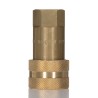 RS PRO Brass Hydraulic Quick Connect Coupling Female BSP 3/8 in 160 bar 768-5825