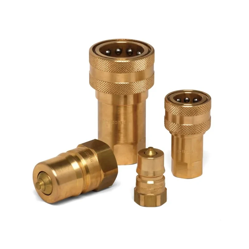 RS PRO Brass Hydraulic Quick Connect Coupling Female BSP 1/2 Inch, 160 Bar, Poppet Valve, Ball Lock, Model 768-5829
