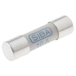 SIBA 10A Ceramic Cartridge Fuse, 10 x 38 mm, 1kV dc, URZ Series, Photovoltaic Fuse 5021526.10
