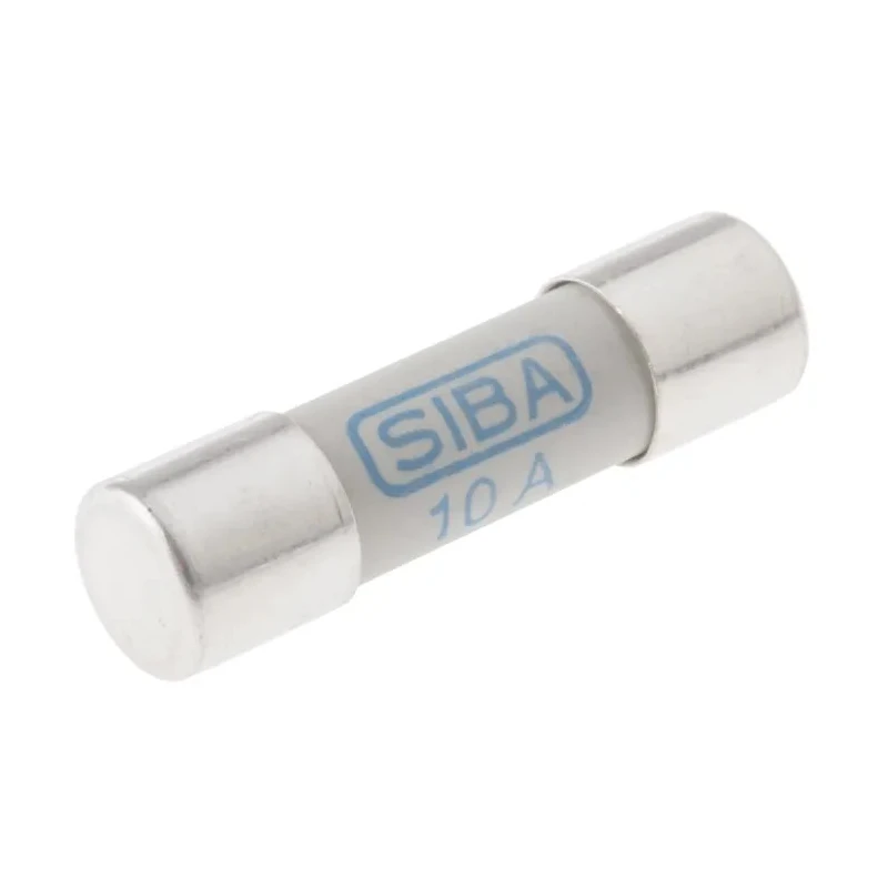 SIBA 10A Ceramic Cartridge Fuse, 10 x 38 mm, 1kV dc, URZ Series, Photovoltaic Fuse 5021526.10