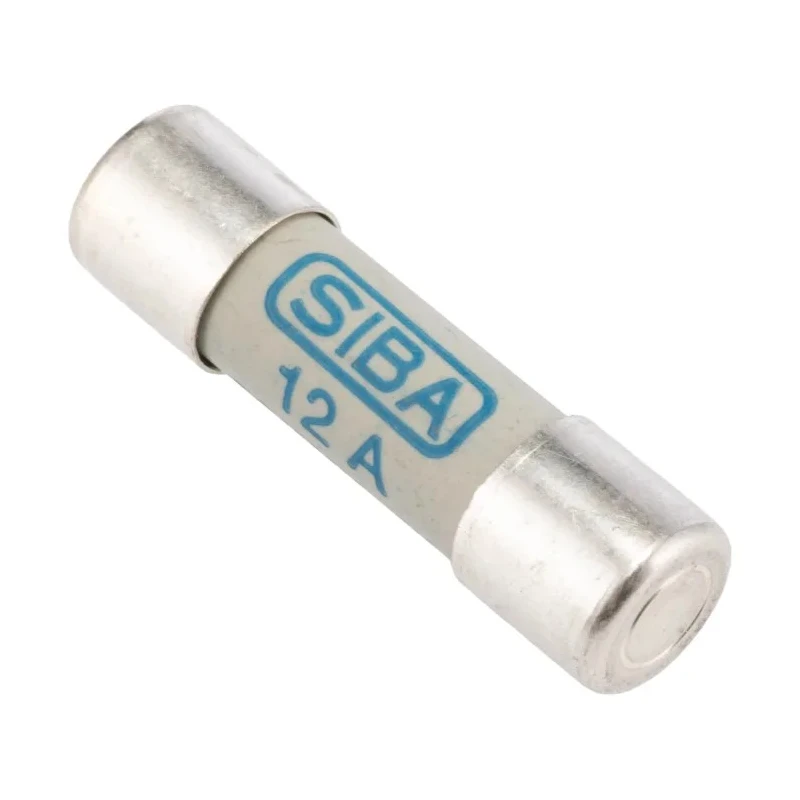 SIBA 12A Ceramic Cartridge Fuse, 10 x 38 mm, 1kV dc, Photovoltaic High Performance URZ Series 5021526.12