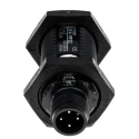 Omron Retroreflective Photoelectric Sensor, Barrel Style, 0 to 500 mm Detection Range, PNP Output, IP67 & IP69K E3FA-RP22