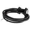 Omron Retroreflective Photoelectric Sensor, Barrel Sensor, 100 mm to 4 m Detection Range, PNP Output, IP69K E3FA-RP11 2M