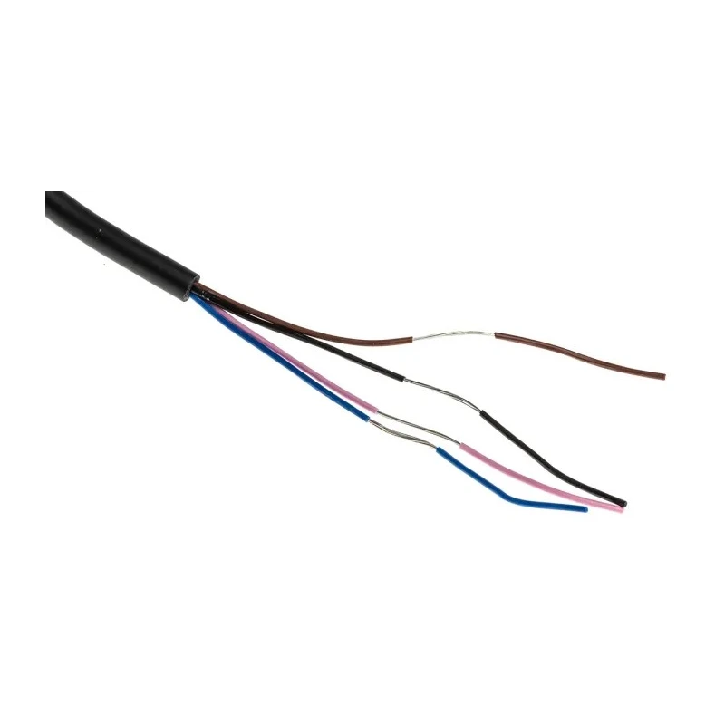 Omron Retroreflective Photoelectric Sensor, Barrel Sensor, 100 mm to 4 m Detection Range, PNP Output, IP69K E3FA-RP11 2M