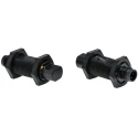 Omron Through Beam Photoelectric Sensor Barrel Style 15 m Detection Range PNP Output IP67 IP69K E3RA-TP21