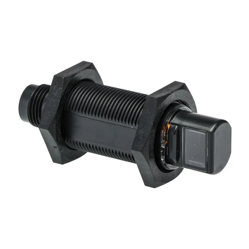 Omron Through Beam Photoelectric Sensor Barrel Style 15 m Detection Range PNP Output IP67 IP69K E3RA-TP21