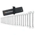 GearWrench 22-Piece Long Pattern Combination Metric Spanner Set 6 to 32 mm Alloy Steel 81916