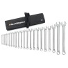 GearWrench 22-Piece Long Pattern Combination Metric Spanner Set 6 to 32 mm Alloy Steel 81916