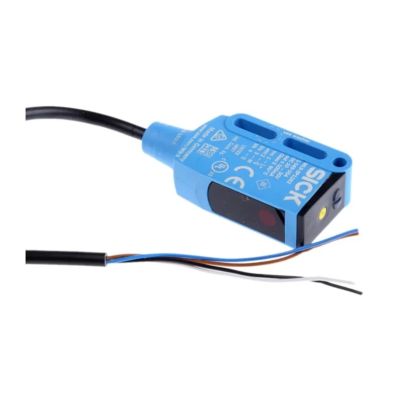 SICK Retroreflective Photoelectric Sensor Block, 0 → 400 mm Detection Range, PNP Output, Aluminium Oxide Housing WL9-3P1162
